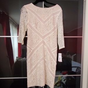 Julia Jordan Lace Ivory Dress